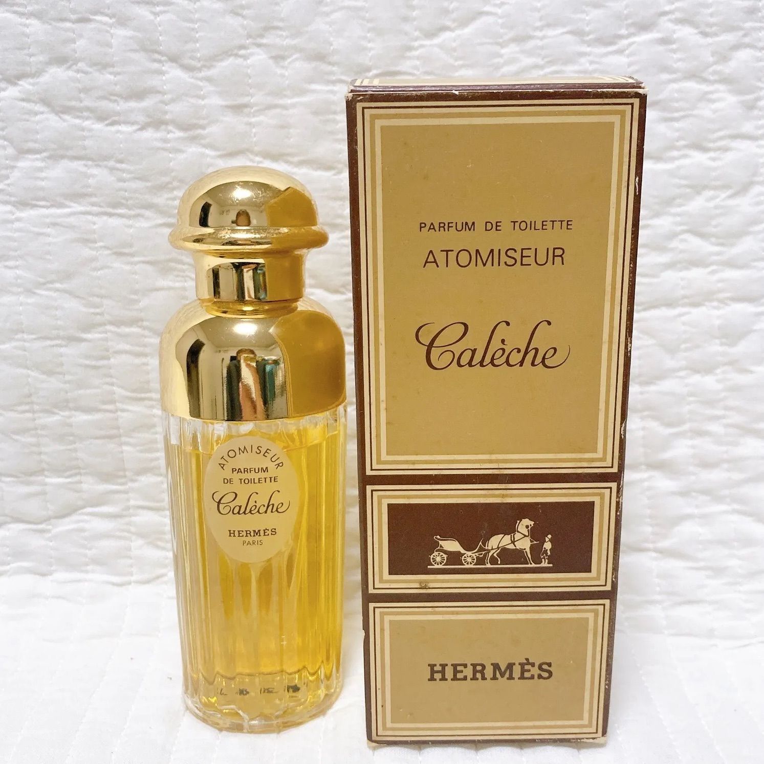 HERMES Caleche エルメス カレーシュミニボトル - 香水(女性用)