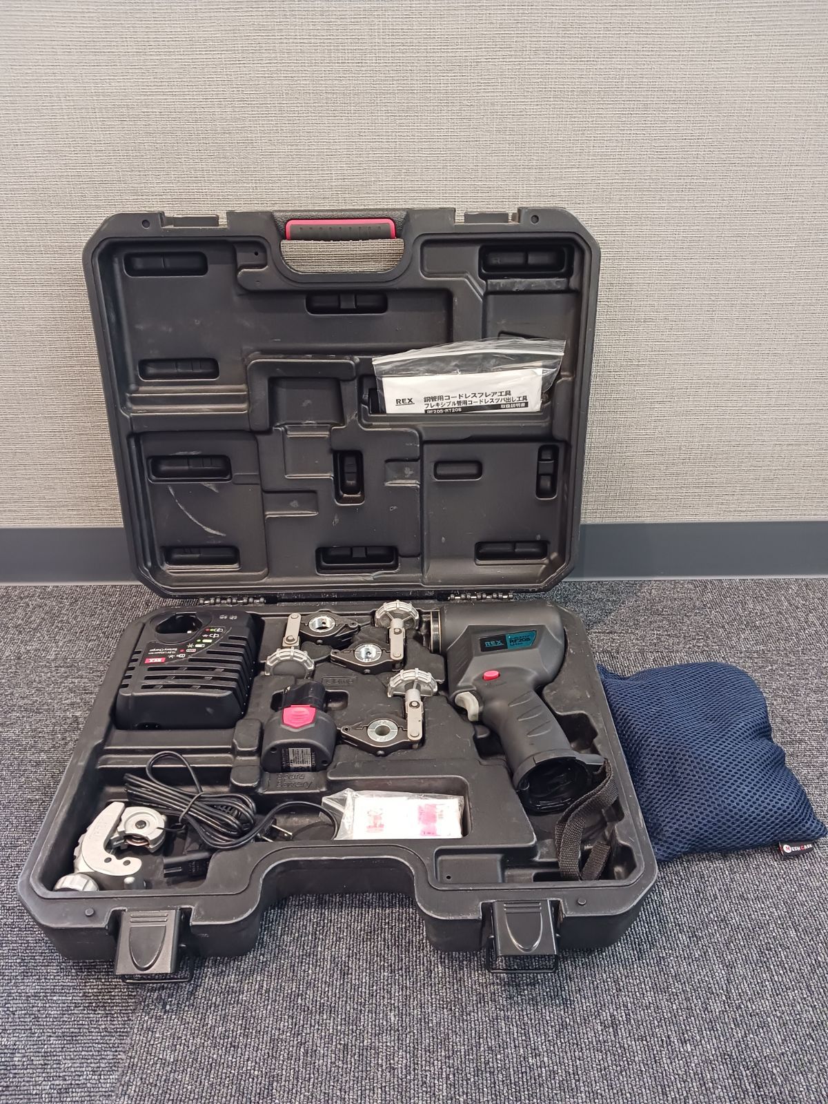REX RF20S 電動工具セット REX RF20S 電動工具 セット ◇◇REX レッキス 銅管用 コードレスフレア