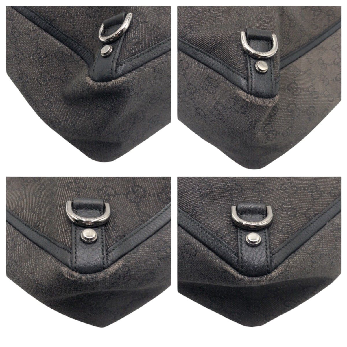GUCCI グッチ アビー GG柄 グレー GGキャンバス 293580 トートバッグ