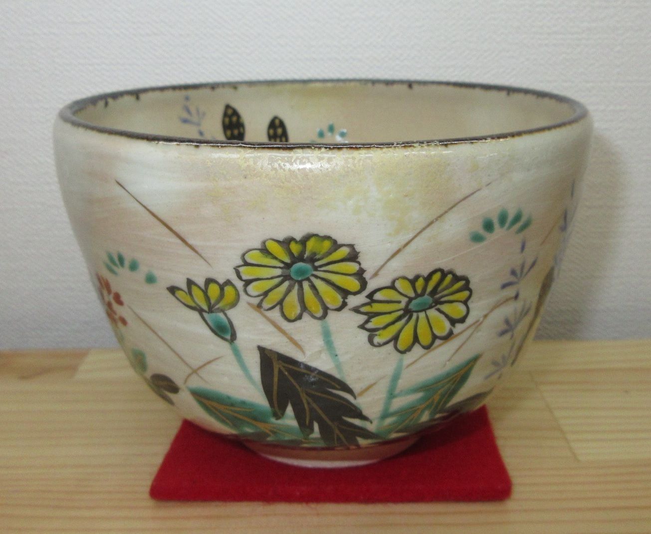 送料込【逢絢亭・新品】茶道具 茶碗 京焼 刷毛目 春野の図 中村与平 紙箱入り Amazon | 【逢絢亭】茶道具 茶碗 抹茶碗 平茶碗 京焼 仁清写 朝顔の図