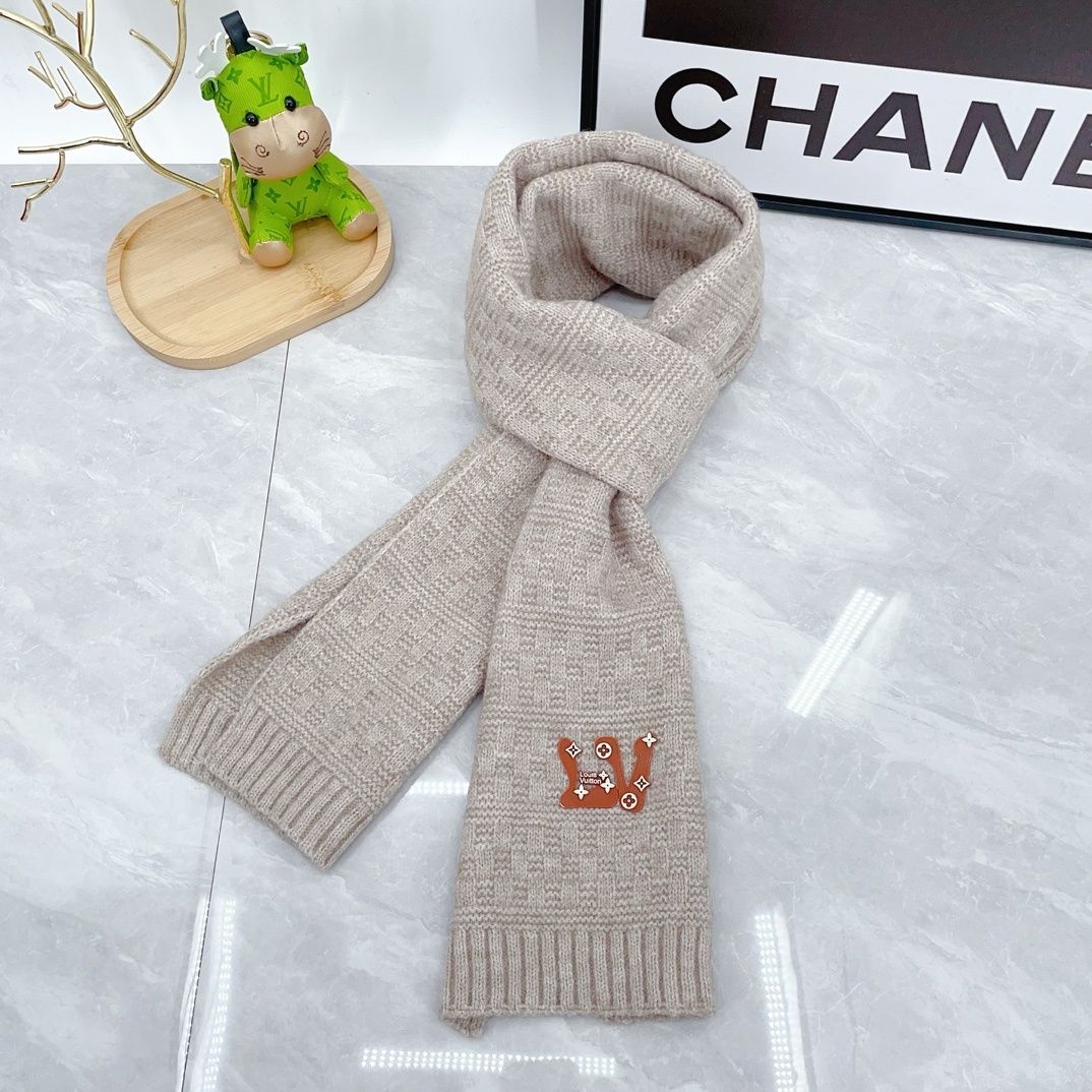 ⭐️極美品⭐️LOUIS VUITTON ルイヴィトン マフラー 手袋 帽子 3点  