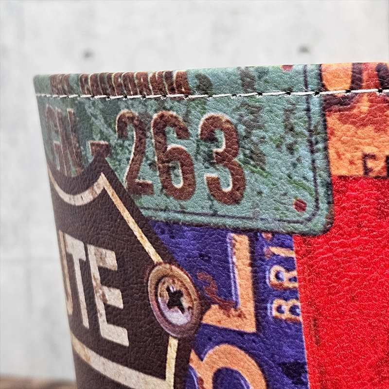 アメリカン ダストBOX ルート66 アメリカン雑貨 ごみ箱 ゴミ箱 収納