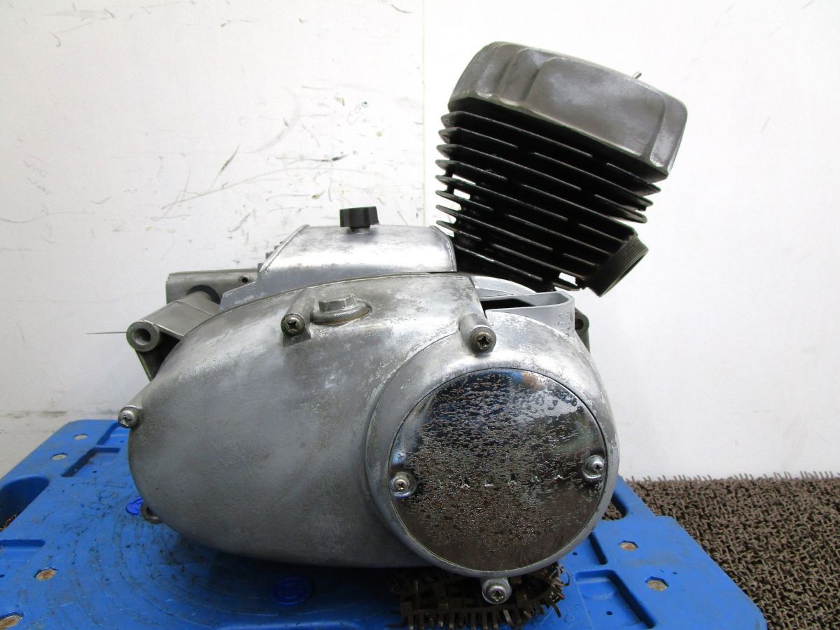 YA-5 エンジン A6703 Y12 始動 済み OH素材に ヤマハ 85627 キャブ車 YA5