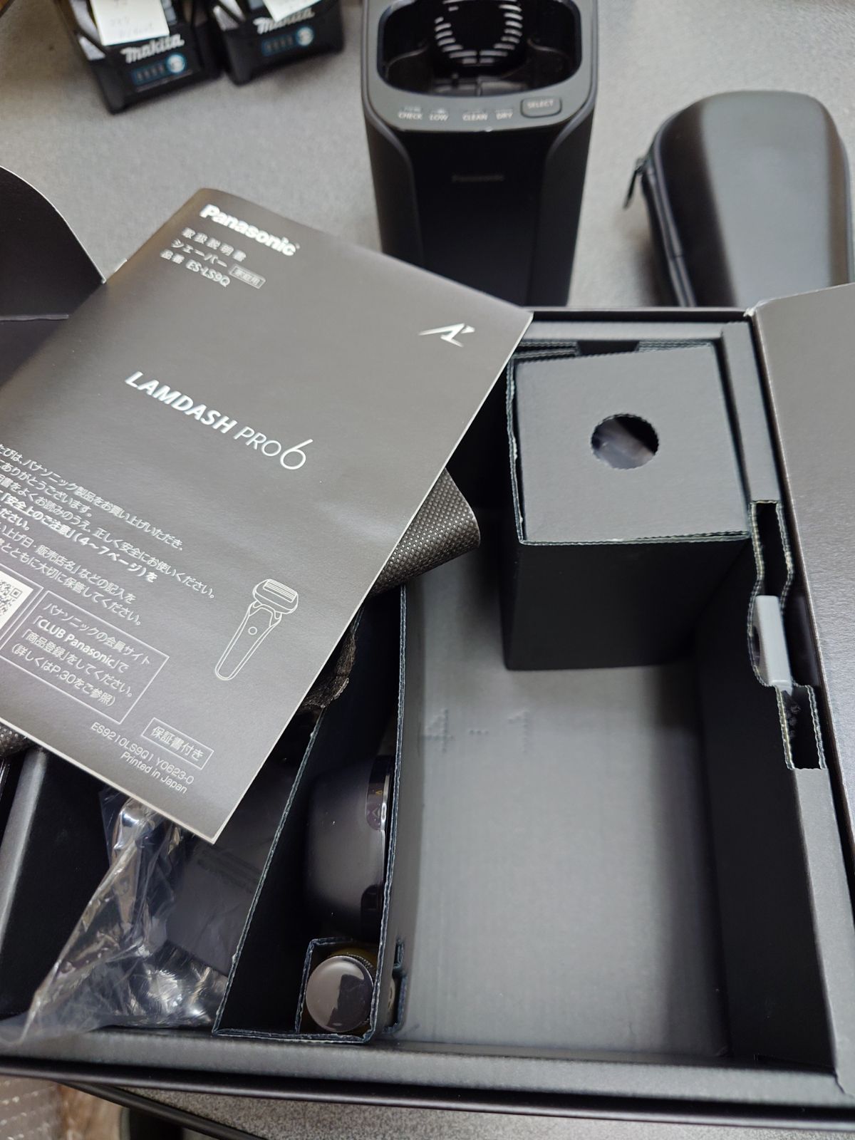Panasonic ラムダッシュPRO ES-L9Q-K 機能動作正常 - メルカリ