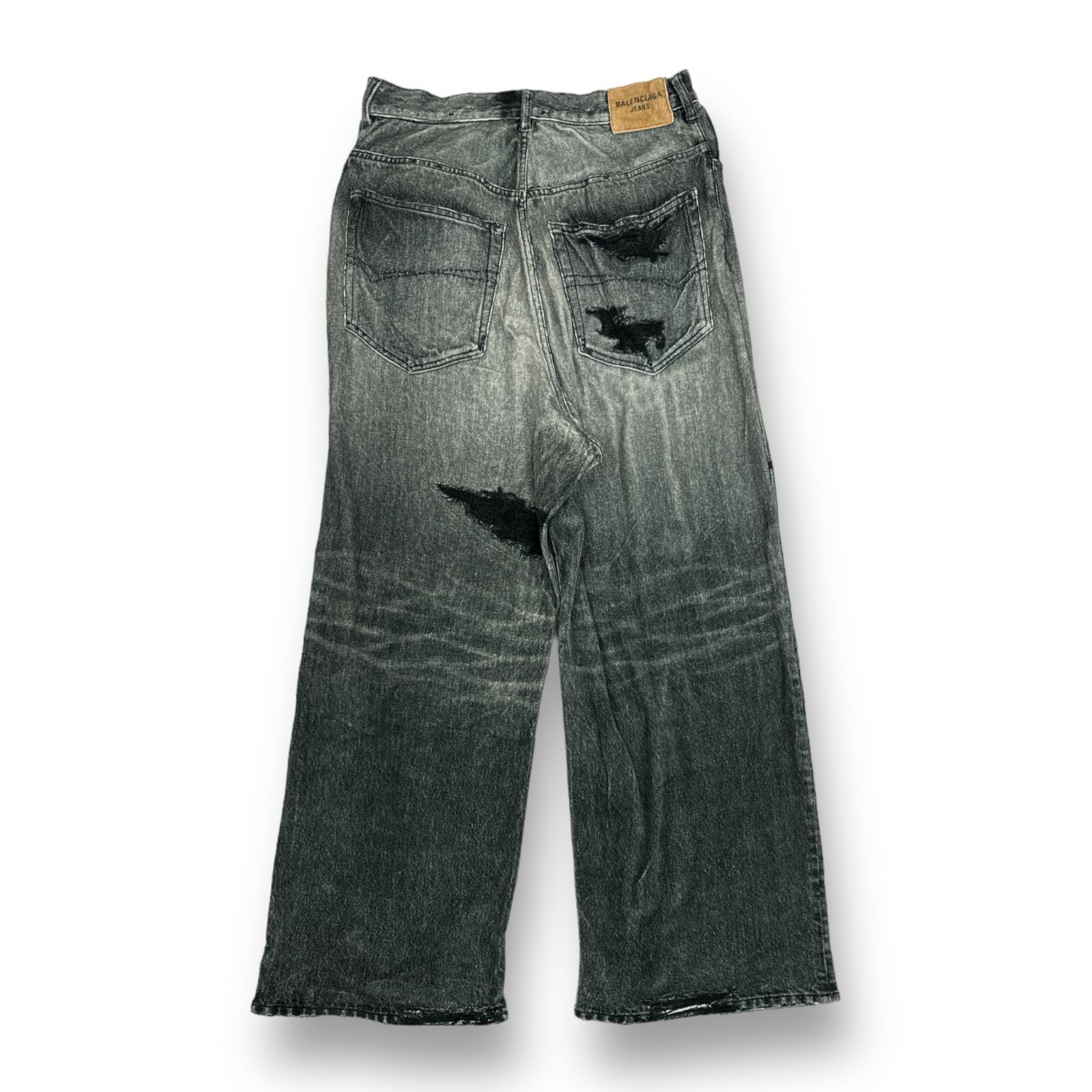 国内正規 BALENCIAGA トロンプルイユ バギー パンツ スウェットパンツ  
