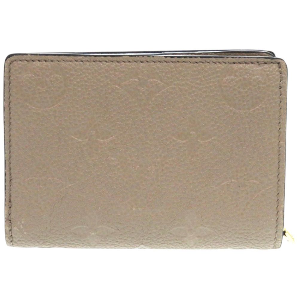 ルイ ヴィトン ポルトフォイユ ク アンプラント M80152 モノグラムアンプラント トゥルトレール 二つ折り財布 1258 LOUIS VUITTON