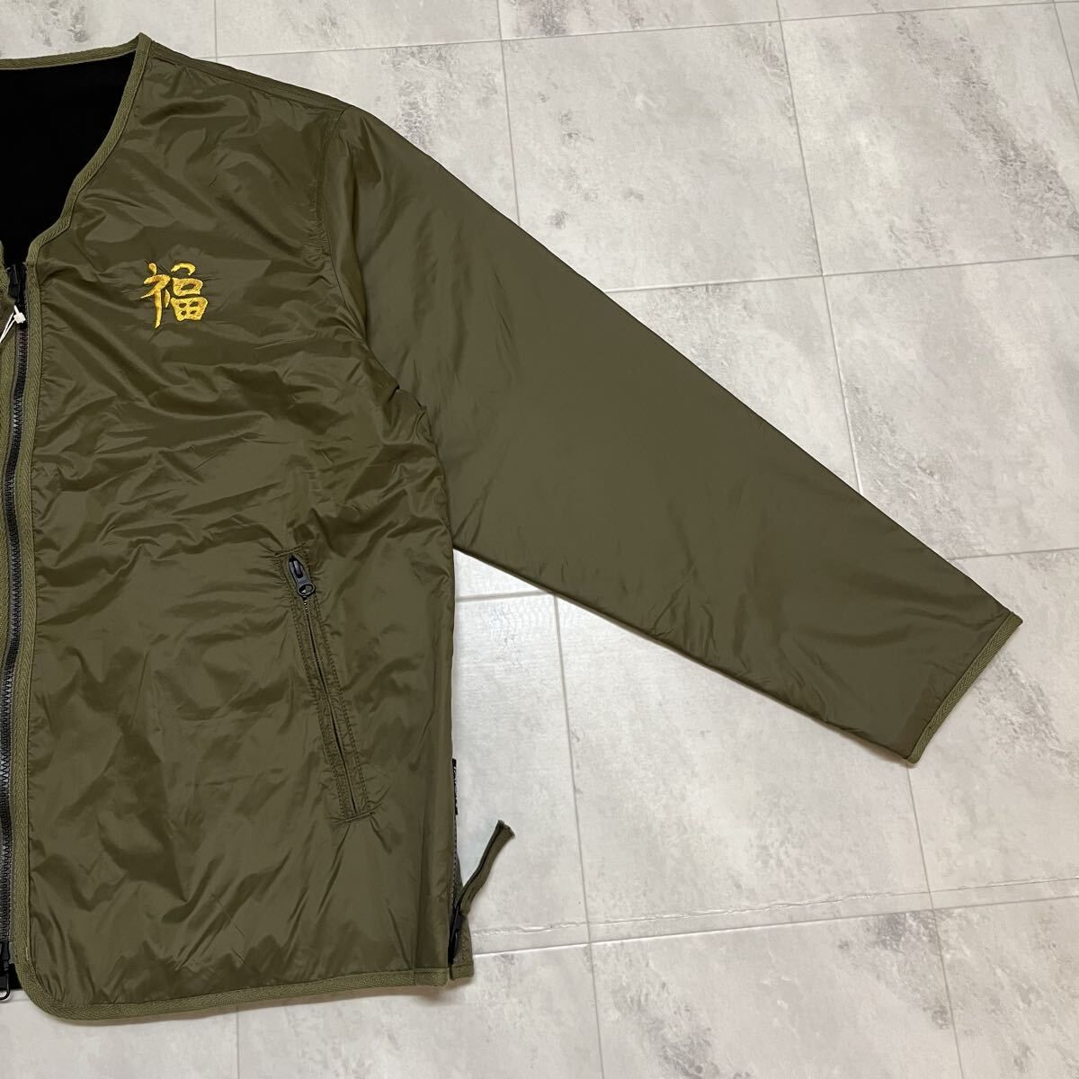 新品 TAION タイオン ナイロンジャケット リバーシブル ベトジャン 刺繍 新品 TAION タイオン ナイロンジャケット リバーシブル