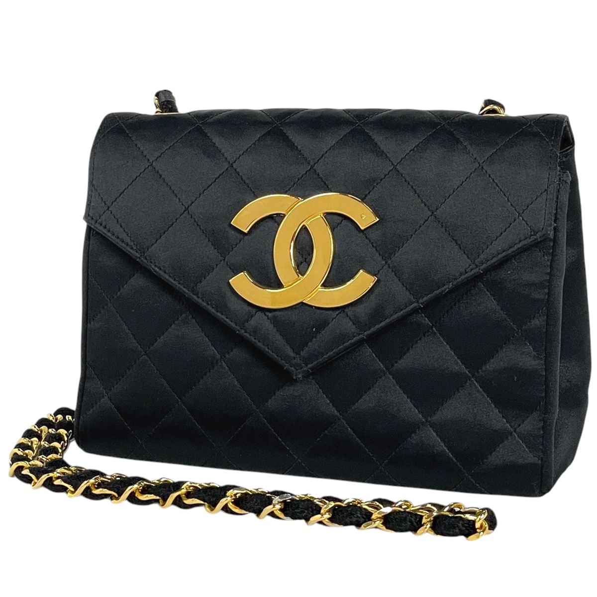 シャネル CHANEL ココマーク チェーン ショルダーバッグ マトラッセ 