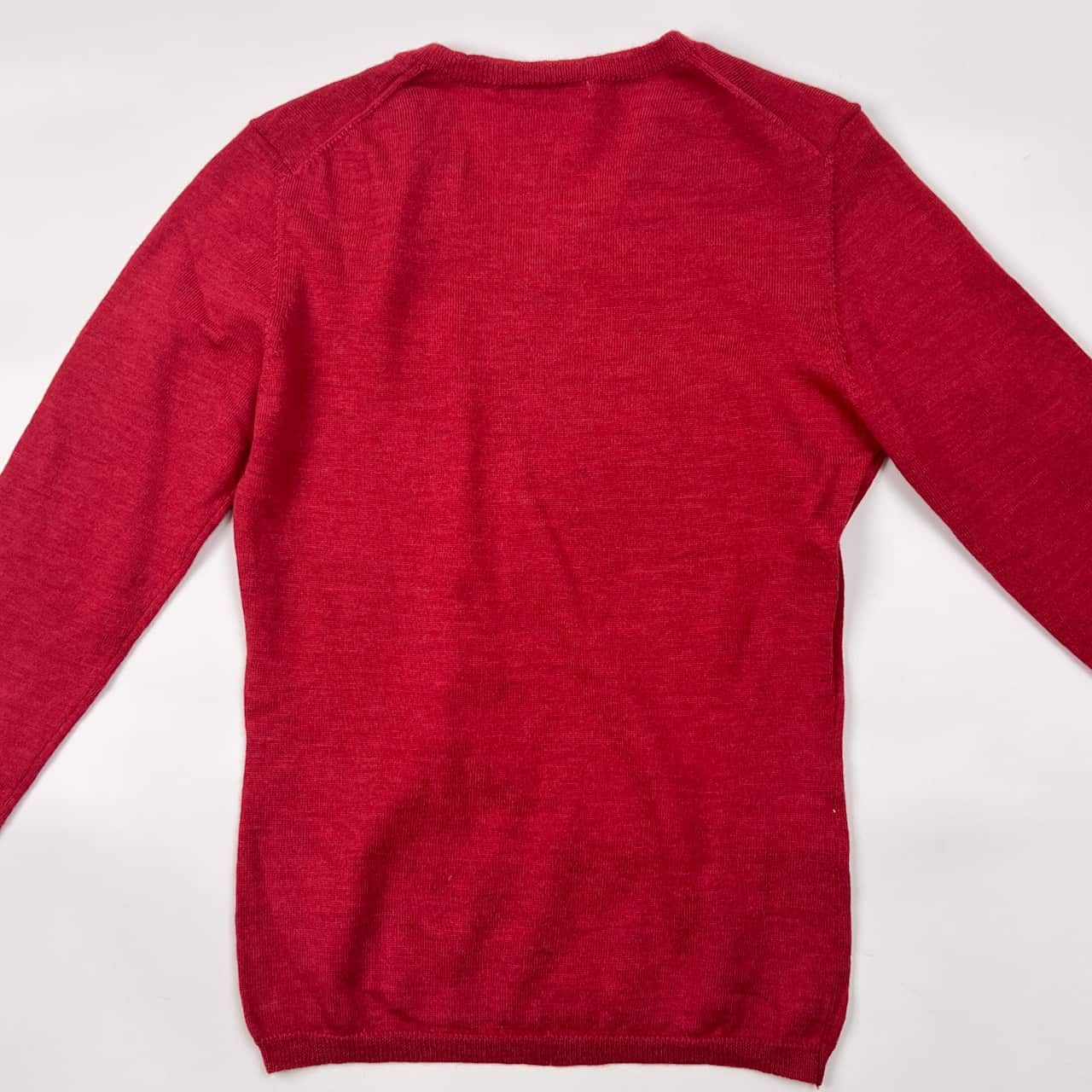 PS Paul Smith Women ポールスミス Vネック 長袖 ウール ニット 
