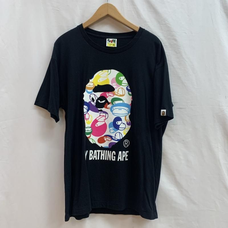 A BATHING APE アベイシングエイプ Tシャツ 半袖 マイロ マルチ 猿ロゴ 