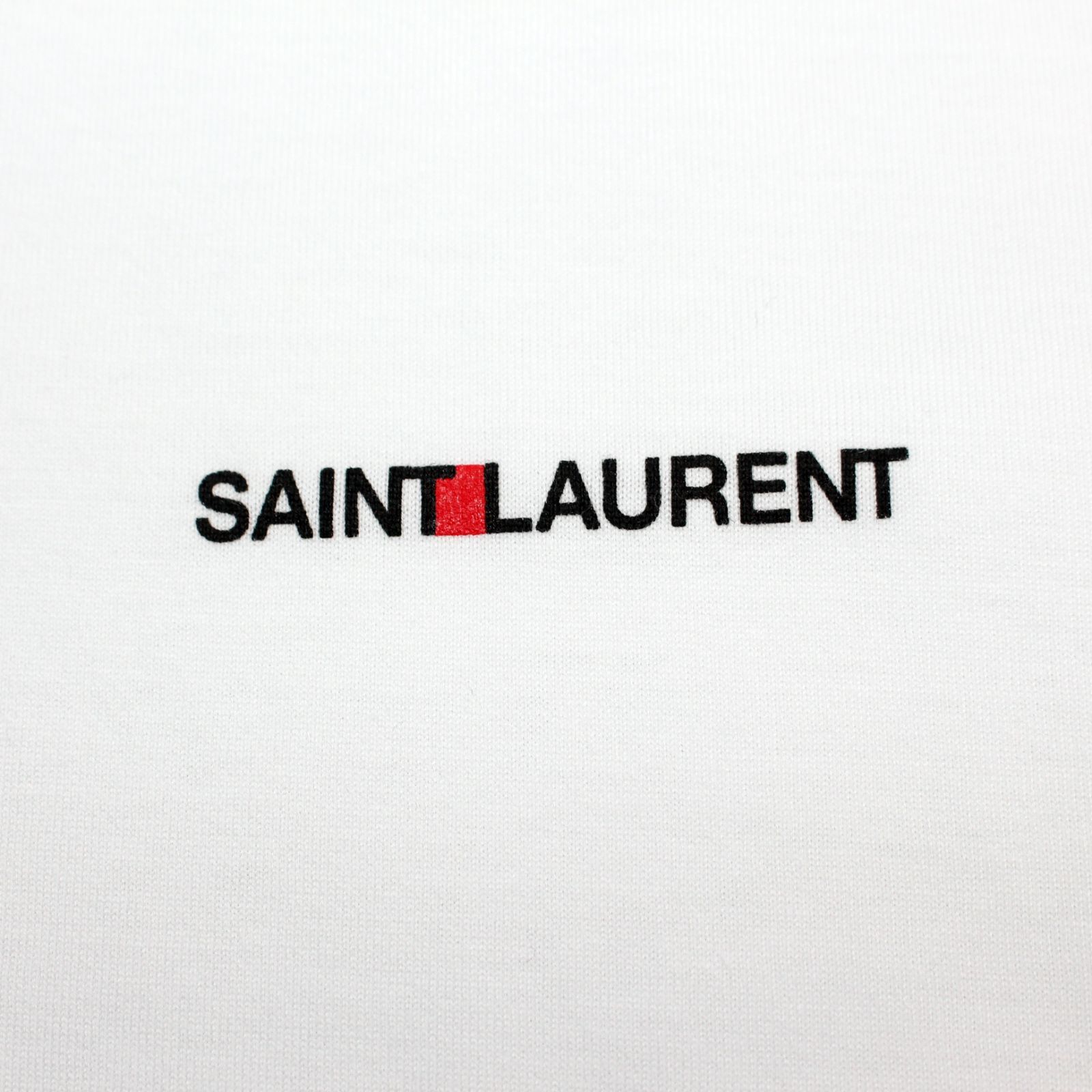 サンローラン Saint Laurent ショートスリーブ ロゴ オーガニック