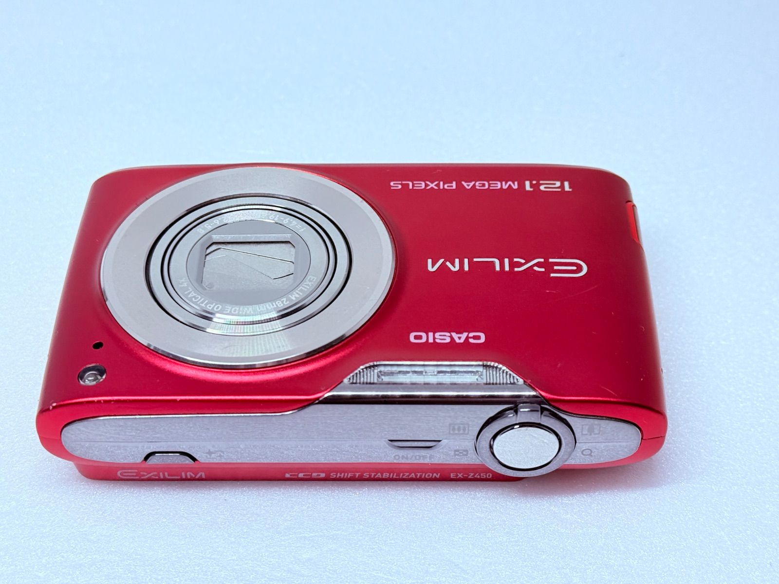 CASIO EXILIM EX-Z450 レッド 動作確認済 平成コンデジ エモい撮影 