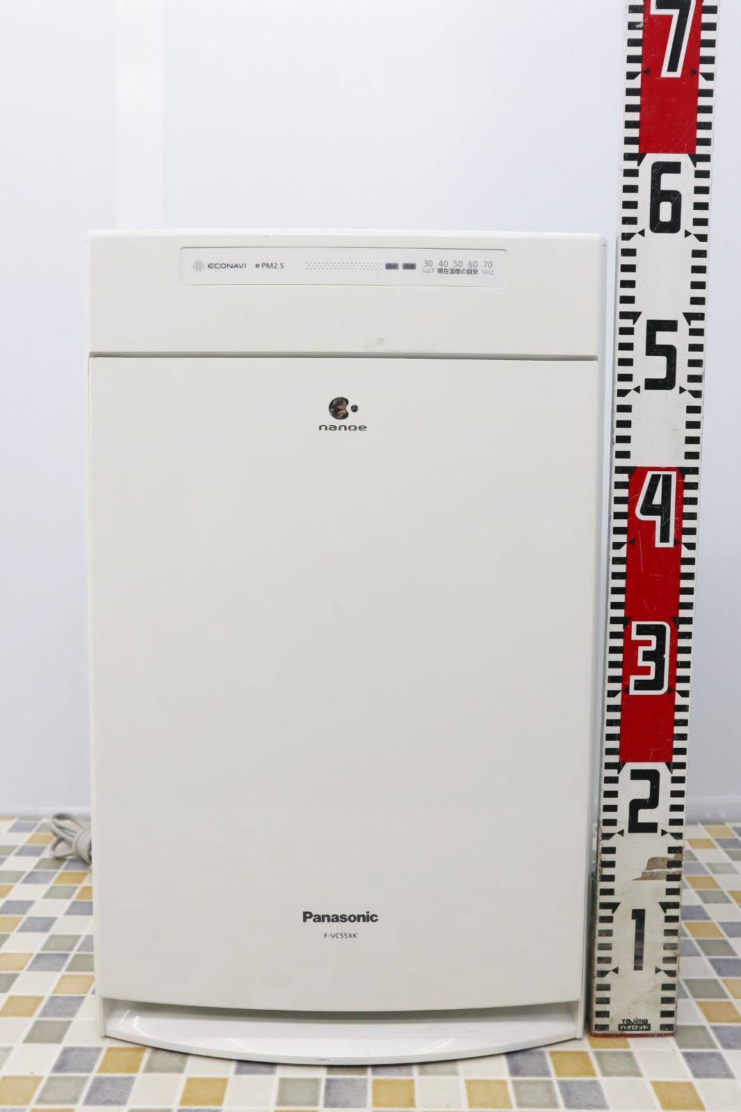 Panasonic F-VC55XS-W - 空気清浄機・イオン発生器