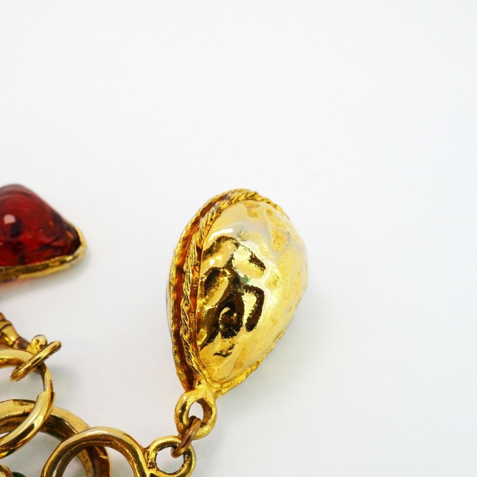 シャネル(Chanel) シャネル ネックレス ココマーク ドロップモチーフ  