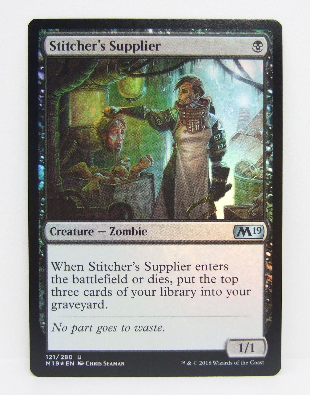縫い師への供給者　英語版Foil 4枚組 縫い師への供給者/Stitcher's Supplier 英語版4枚セット MTG