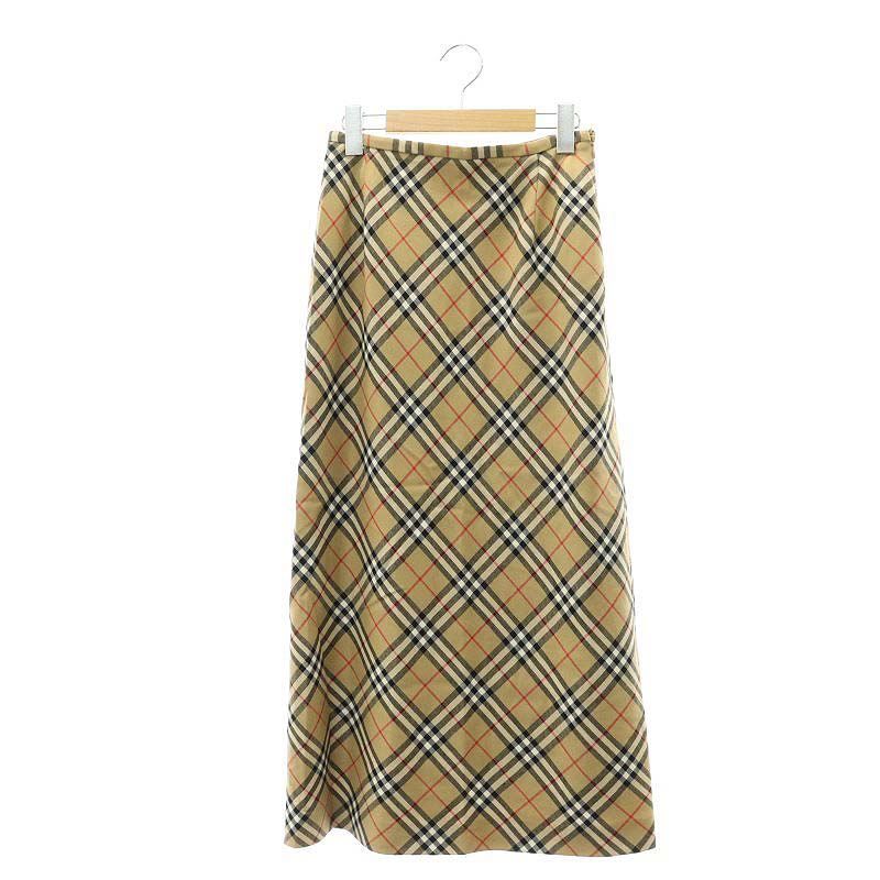バーバリーズ Burberrys ヴィンテージ ロング スカート マキシ丈 台形  