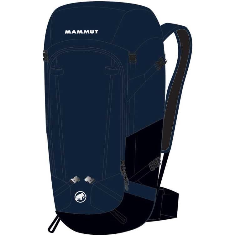 マムート トリオン 35 バックパック マリーン×ブラック 35L #2520 