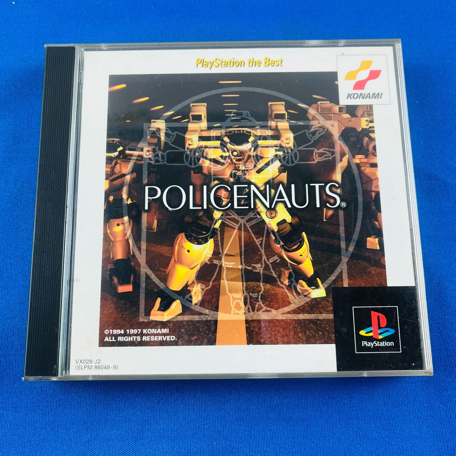169【レア】PS1用ソフト ポリスノーツ POLICENAUTS PlayStation
