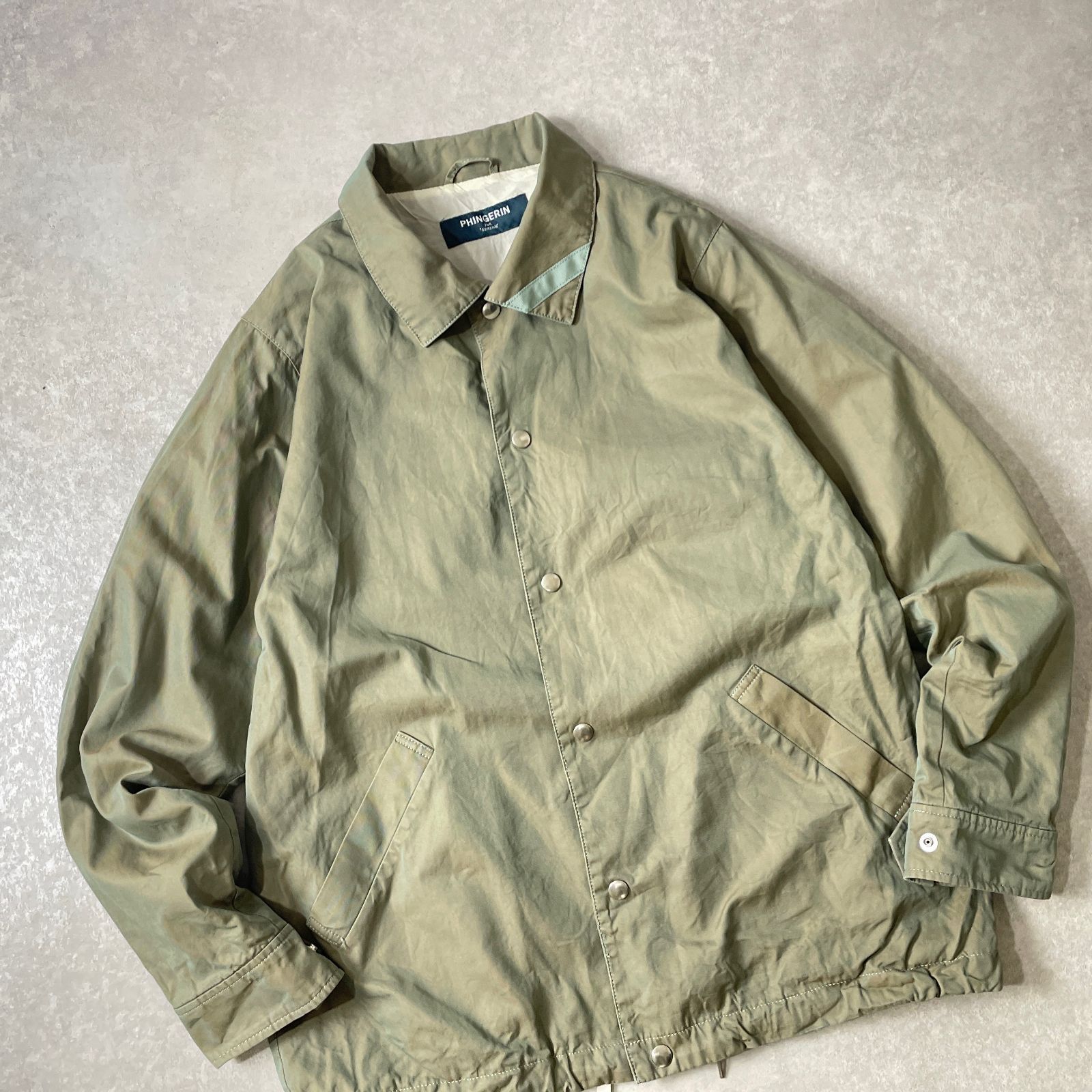 定価3.5万 PHINGERIN コーチ ジャケット フィンガリン - メルカリ