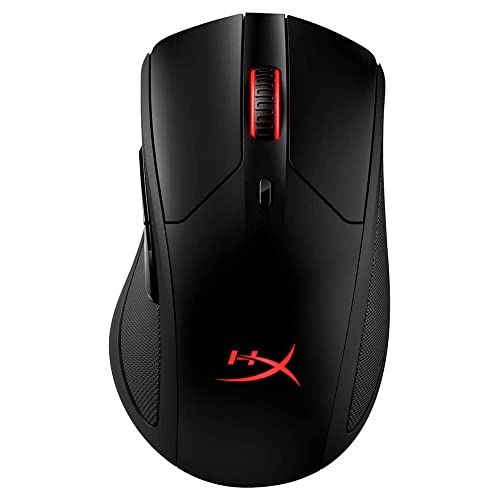 HyperX Pulsefire Dart RGB ワイヤレスゲーミングマウス Qi対応 ゲーマー向け 2年保証 HX-MC006B 4P5Q4AA