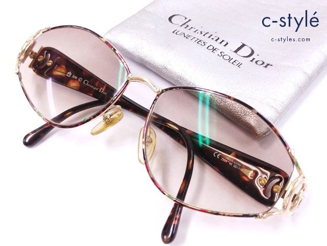 希少 Christian Dior サングラス 2844 CDロゴ　 m346 希少! クリスチャンディオール ロゴ入り サングラス 希少 Christian