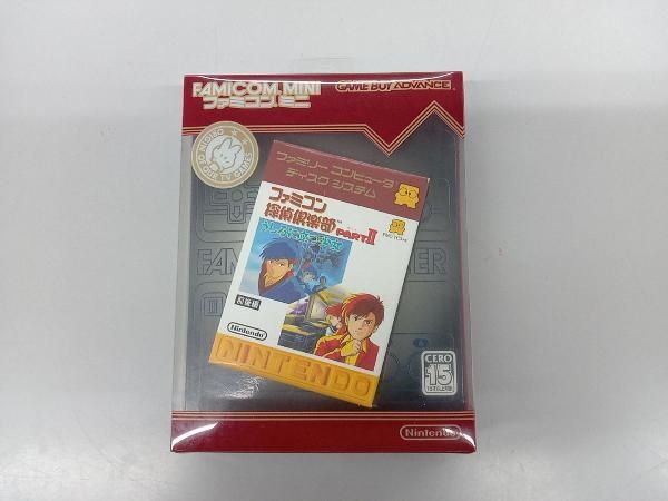 動作確認済】GBA ファミコンミニ 「ファミコン探偵倶楽部パート