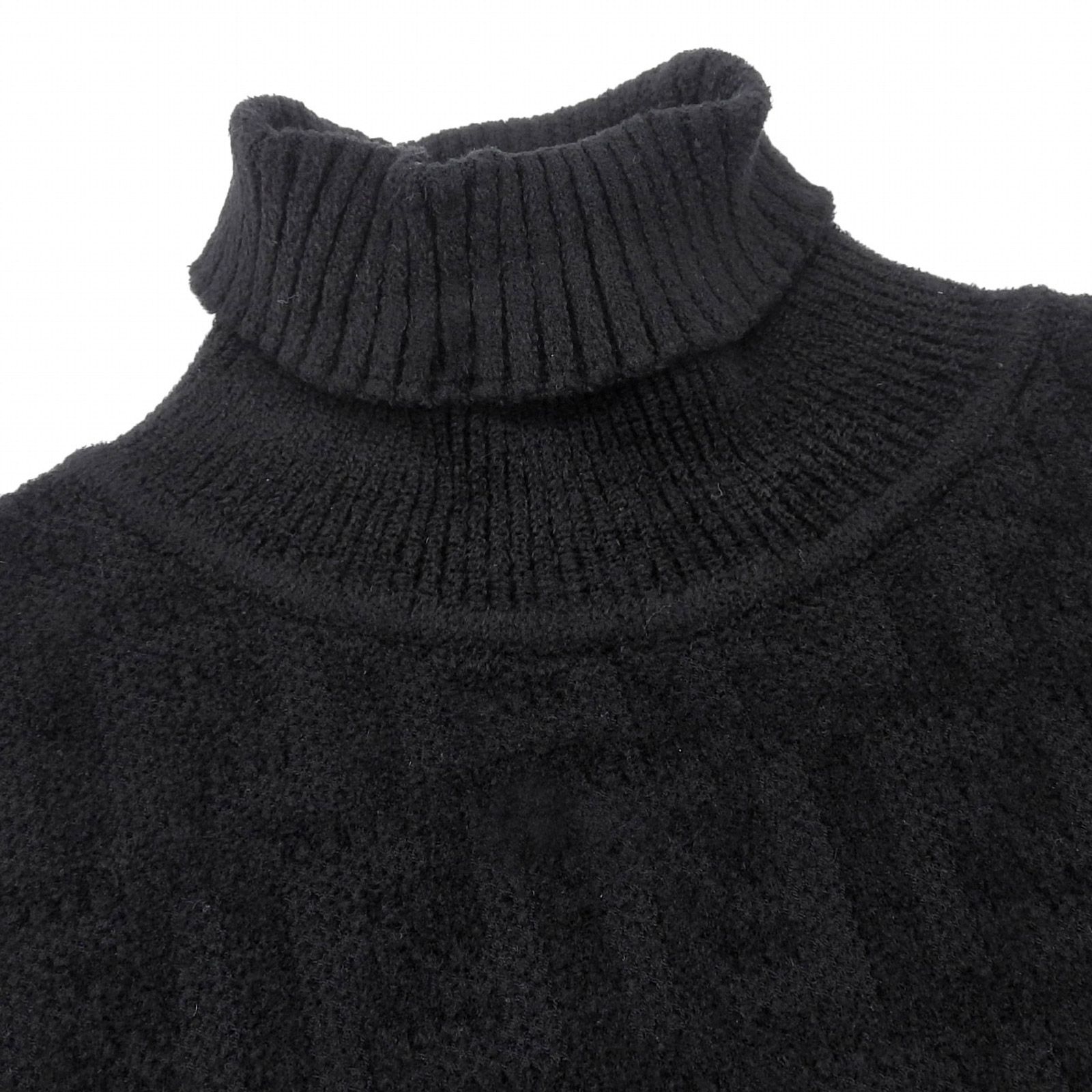 極美品△FENDI フェンディ 2020年製 FZX605 タートルネック FFロゴ  