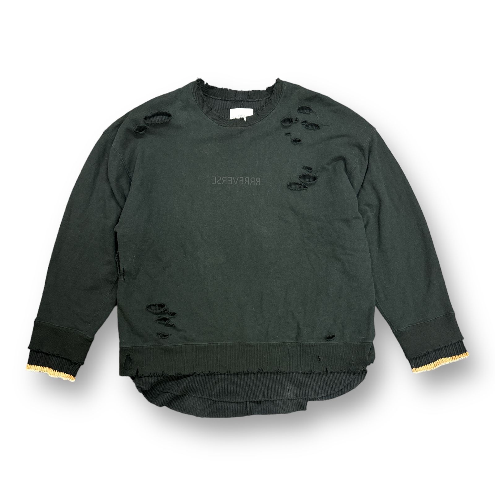 定価39600円 stein OVERSIZED LAYERED SWEAT LS スウェット トレーナー 