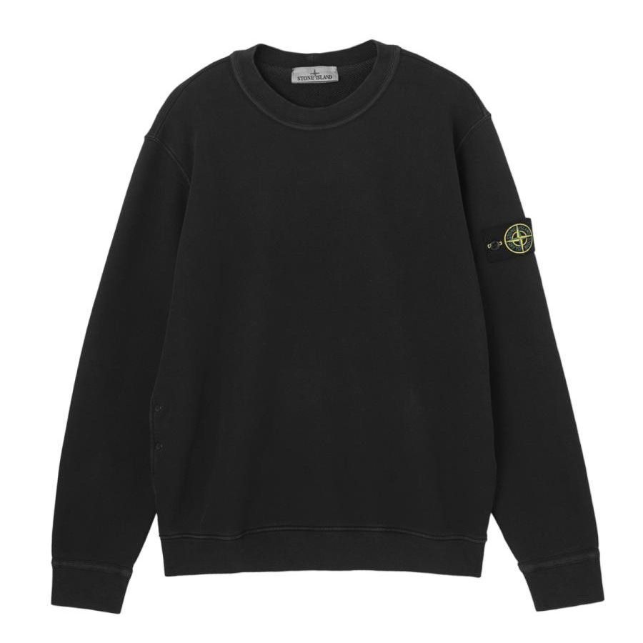 STONE  JUNIOR スウェット トレーナー STONE ISLAND JUNIOR スウェット トレーナーブラック