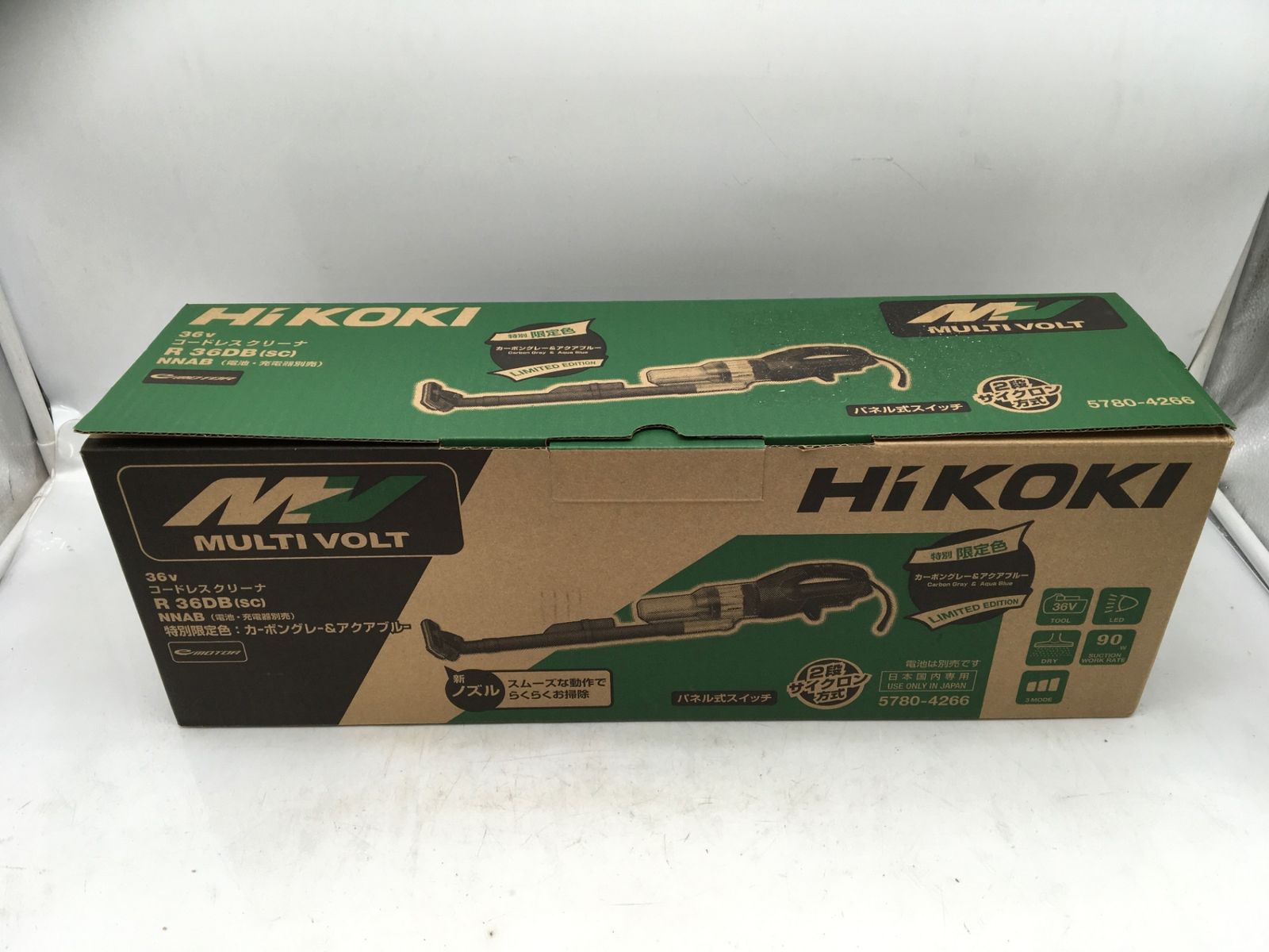 【未使用品】ハイコーキ 36Vコードレスクリーナ R36DB 本体のみ U35 HiKOKI R36DB(SC)(NNAB) 36Vコードレスクリーナ【特別限定色】カ