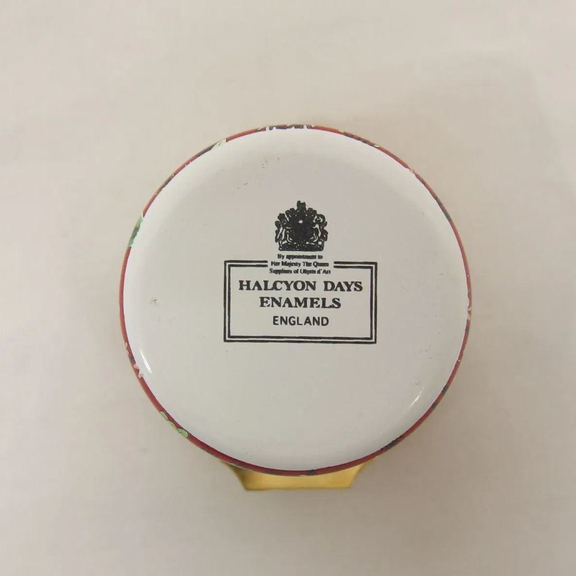 HALCYON DAYS ENAMELS エナメルボックス/ピルケース/小物入れ