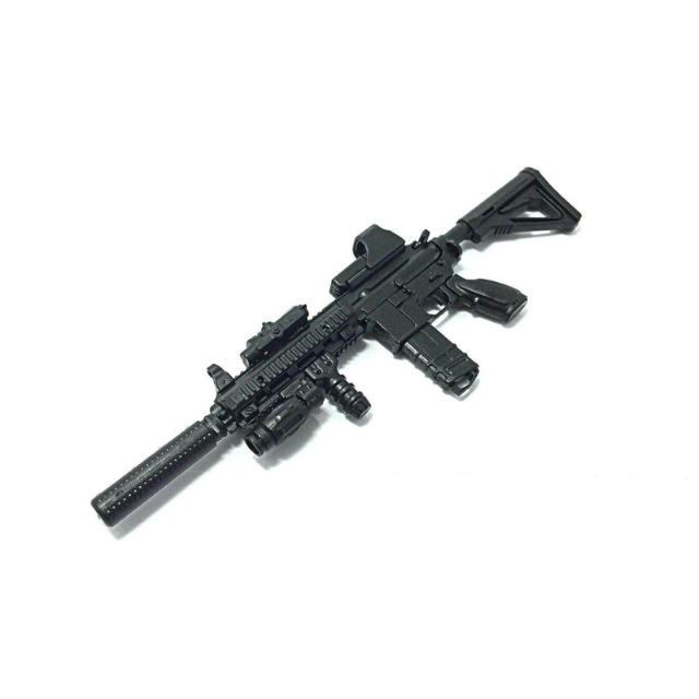 新品!!送料無料!! 1/6スケール HK416 未組立 銃 プラモデル