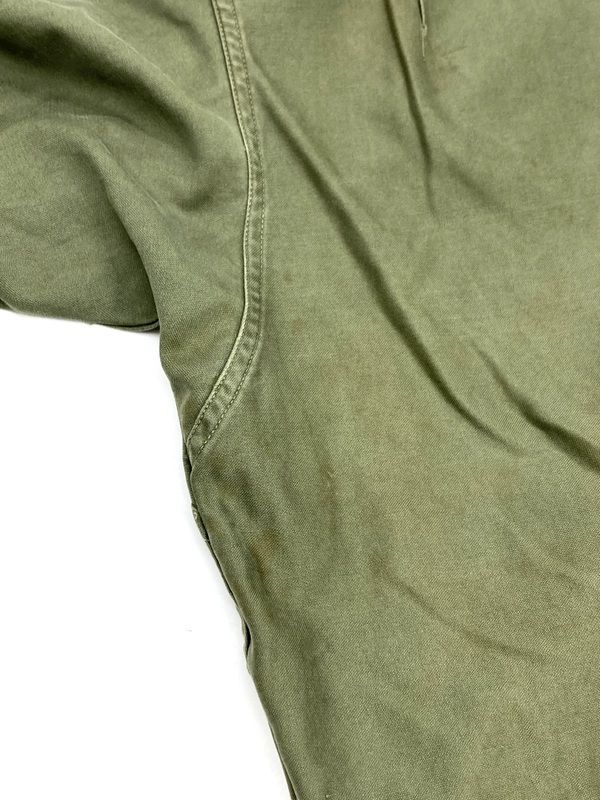 ミリタリーコート 50s M1951 モッズコート 古着 カジュアル メンズ サイズ表記なし Lサイズ相当 カーキ アウター A15004 KANDAIZUMI_COM