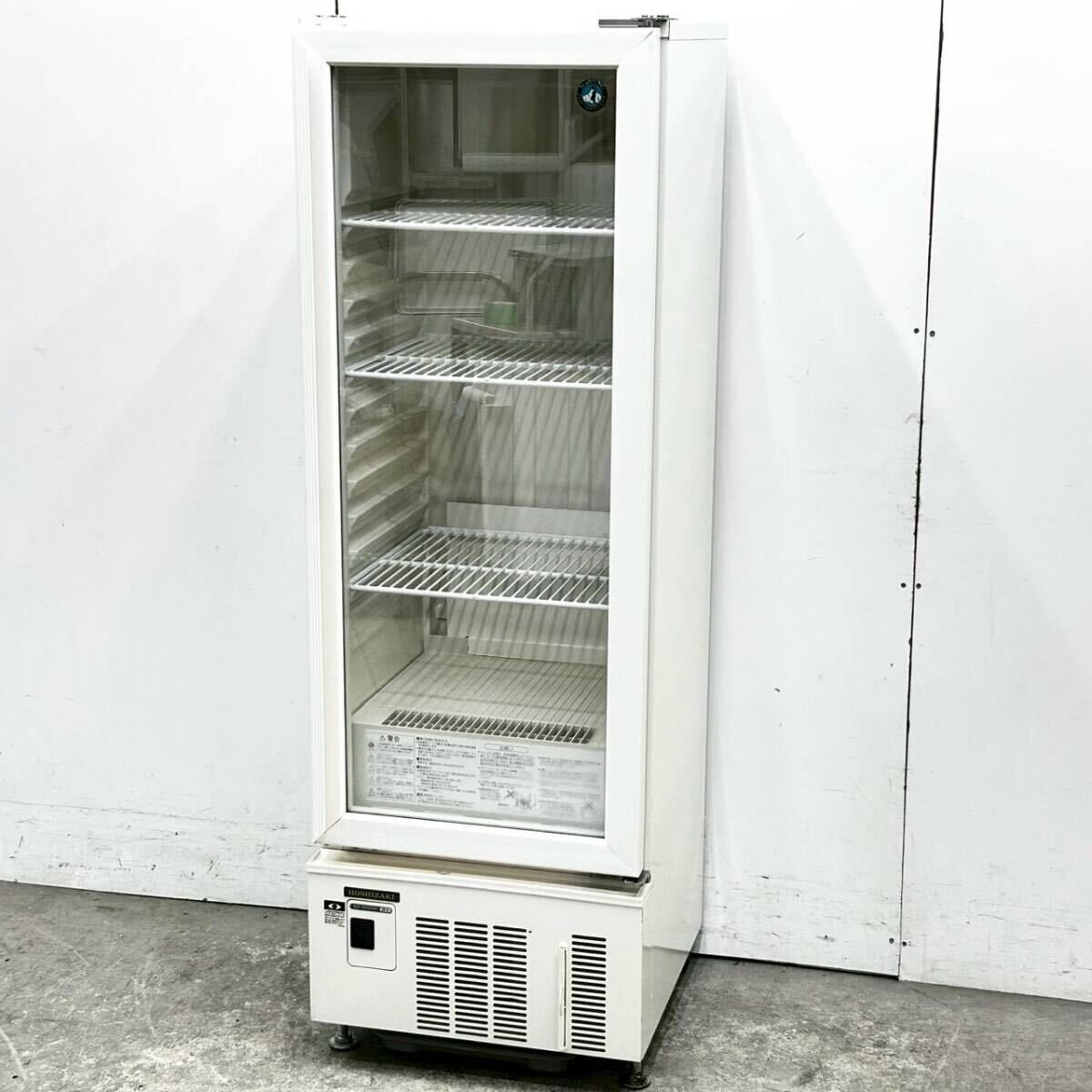 ホシザキ 冷蔵ショーケース USB-50BTL1 W500×D490×H1520 ドリンクショーケース スイング扉 100V 厨房