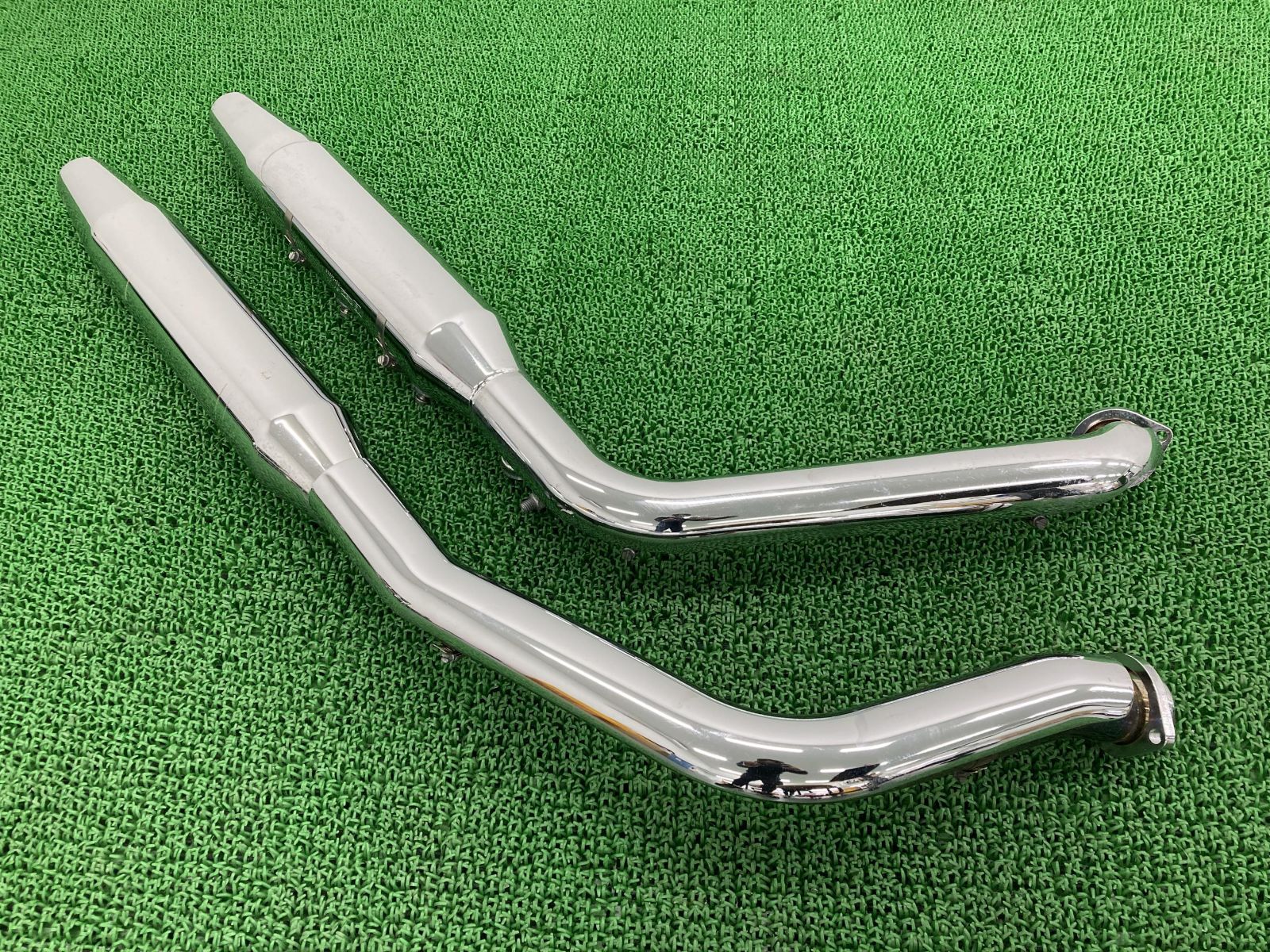 FLSTC1580 サイレンサーマフラー 80510-07/80511-07 ハーレー 純正