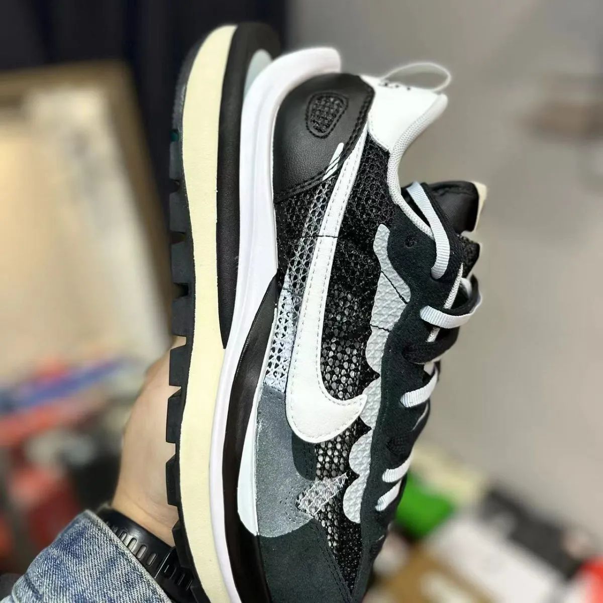 値下げします 新品 NIKE×Sacai×Fragment LDWaffle 男女兼用 海外輸入品 :CV1363-001 - メルカリ