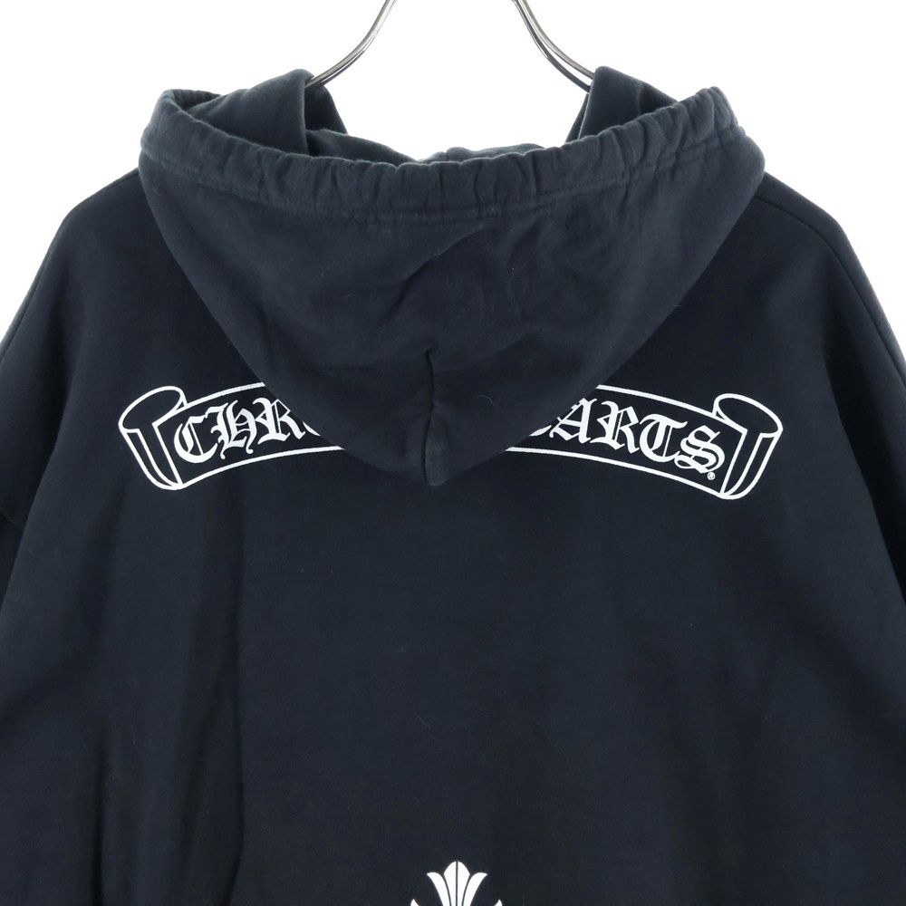 クロムハーツ セメタリークロスパッチ刺繍カシミアニットプルオーバー