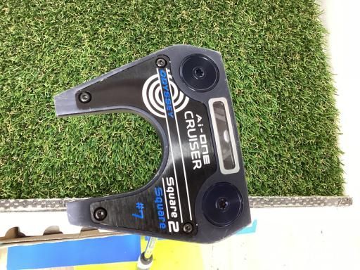オデッセイ Ai-ONE SQUARE 2 SQUARE 7 CRUISER 38インチ パター PT STROKE LAB 140 スチール フレックスその他 メンズ 男性用 右利き 右用 Cランク ゴルフクラブ