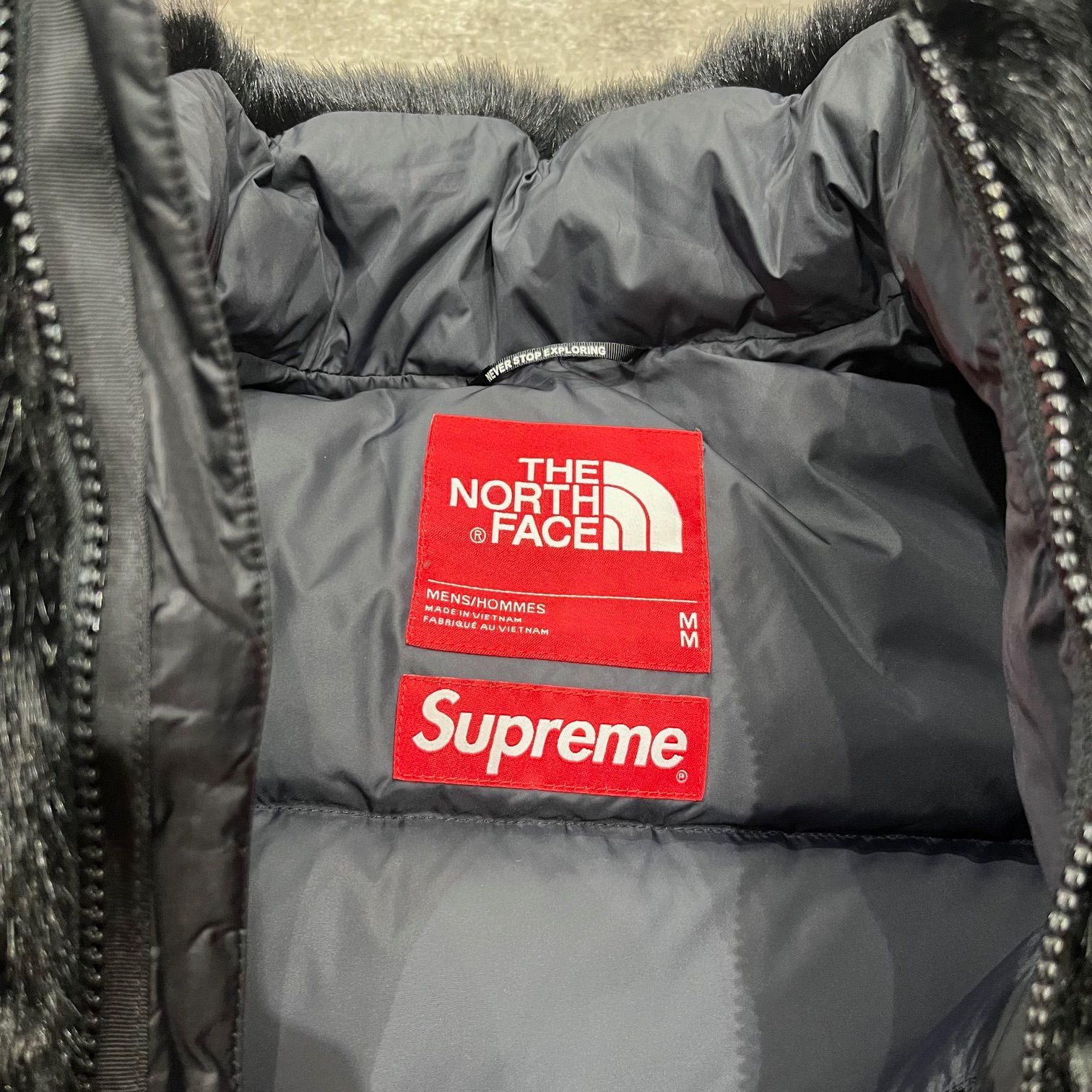 国内正規 Supreme 20AW The North Face Faux Fur Nuptse Jacket