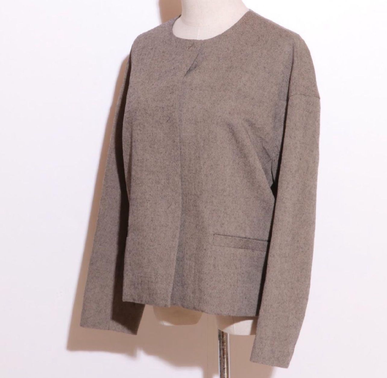 ✨【美品】 GEORGES RECH ジョルジュレッシュ size M ブラウン ノー 
