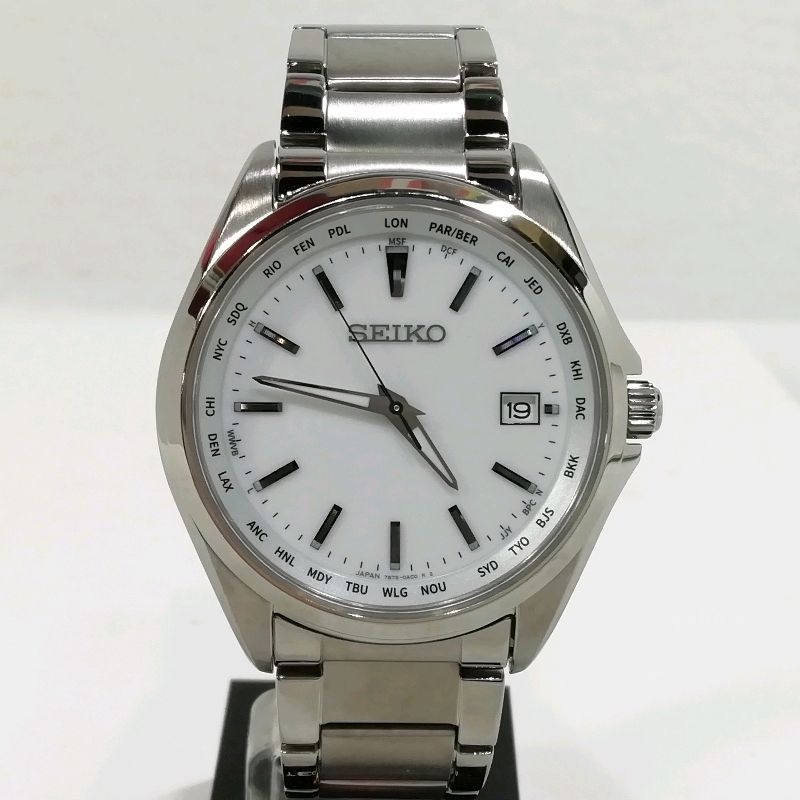 中古】セイコー セレクション SBTM287 メンズ ソーラー電波 7B75-0AA0