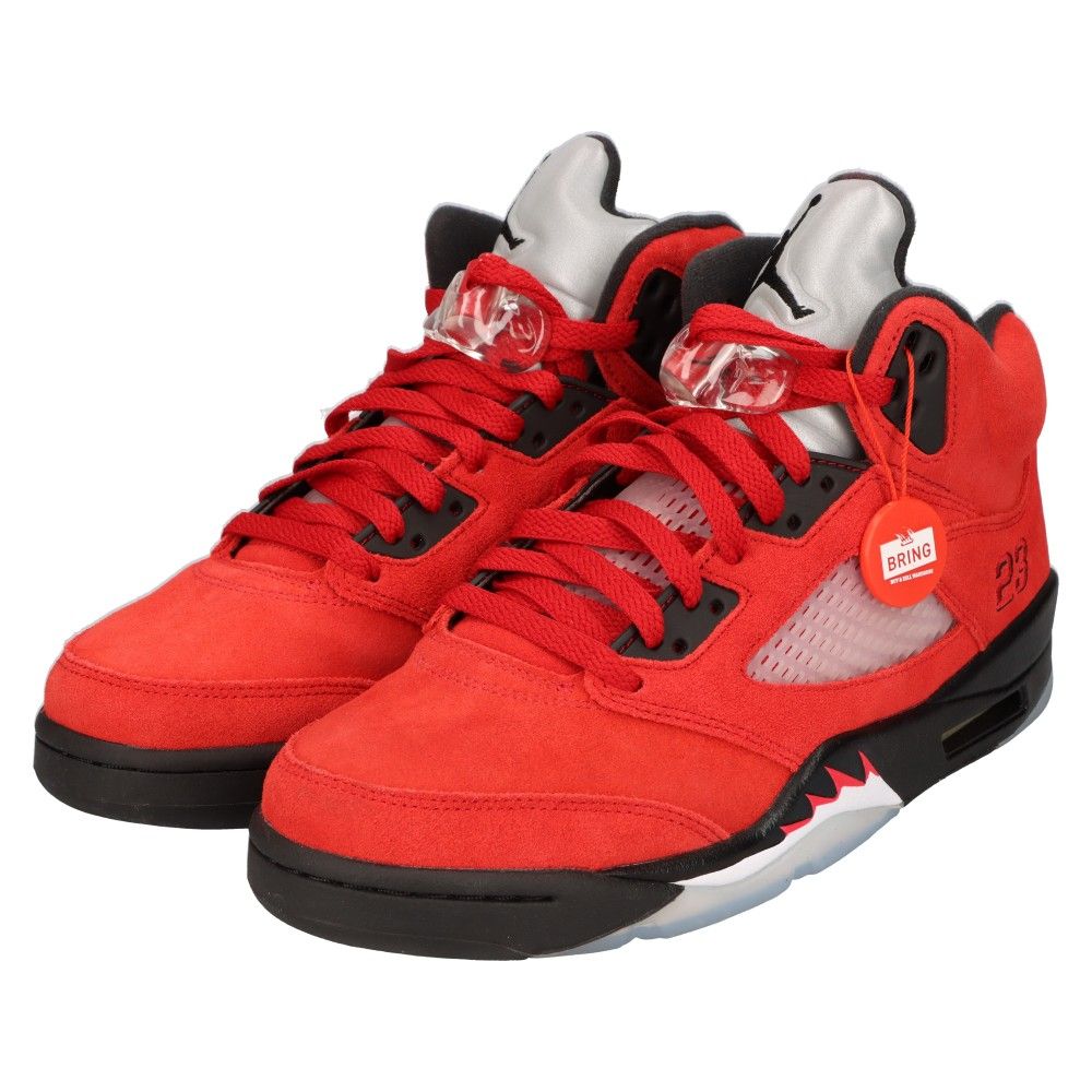 NIKE (ナイキ) AIR JORDAN 5 RETRO TORO BRAVO DD0587-600 エアジョーダン5 レトロ トロブラボ  ミッドカットスニーカー レッド US8/26.0cm - メルカリ