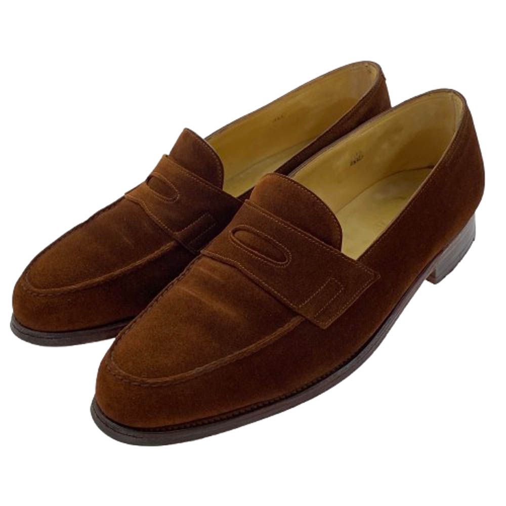 John Lobb ジョンロブ LOPEZ ロペス スエード ローファー ブラウン系
