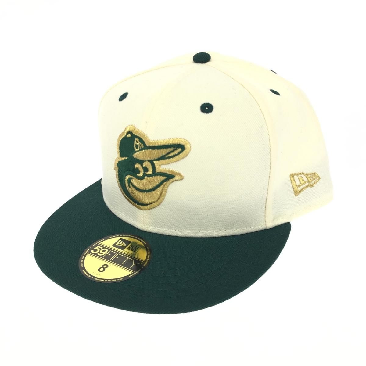 美品 ボルティモア・オリオールズ×ニューエラ キャップ 帽子 ベースボール NEW ERA 美品 ニューエラ ベースボールキャップ オリオールズ