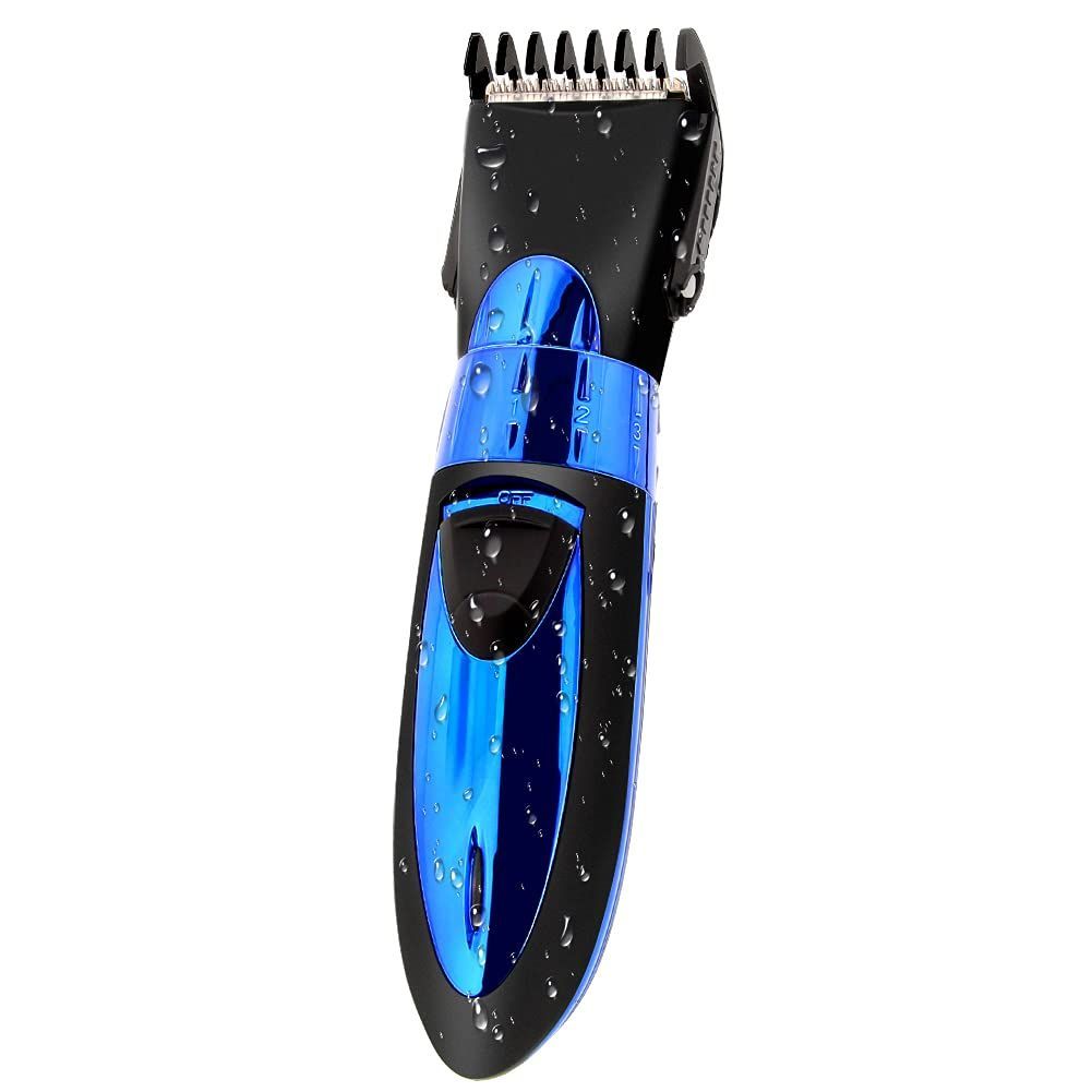 【新着商品】電動バリカン ヘアーカッター IPX7防水 ヘアクリッパー 充電式 5段階調節可能 アタッチメント付きで 散髪用 ショートヘア用 子供用 家庭用 水洗い・取り外し可 プロ仕様