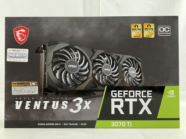 MSI NVIDIA GEFORCE RTX 3070 Ti VENTUS 3X 8G OC グラフィックボード 