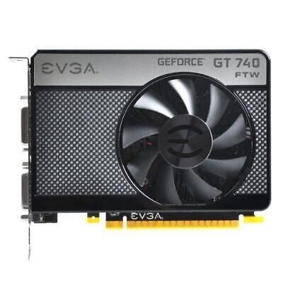 EVGA Gece GT 740 FTW 1GB 128 ビット GDDR5 PCIe 3.0 x16 ビデオ カード 01G-P4-3742-KR