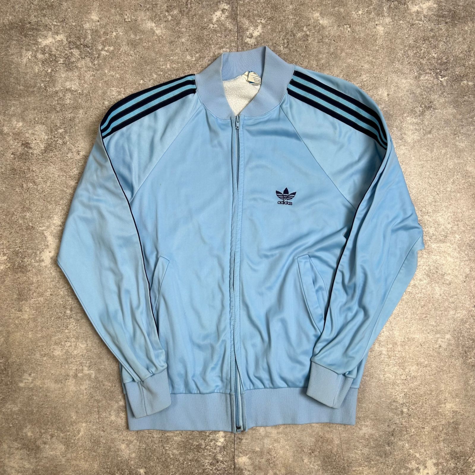 adidas アディダス 70's 70s VENTEX社製 ATP ジャージ フランス製 トラックジャケット トレフォイル ヴィンテージ 501U  - メルカリ