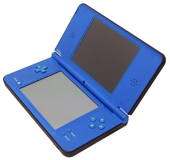 ニンテンドーDS - 任天堂　ニンテンドーDSi LL ブルー　UTL-S-BKA　液晶画面いたみ 元箱あり bn:16] 任天堂 ニンテンドーDSi LL ブルー UTL-S-BKA 液晶画面