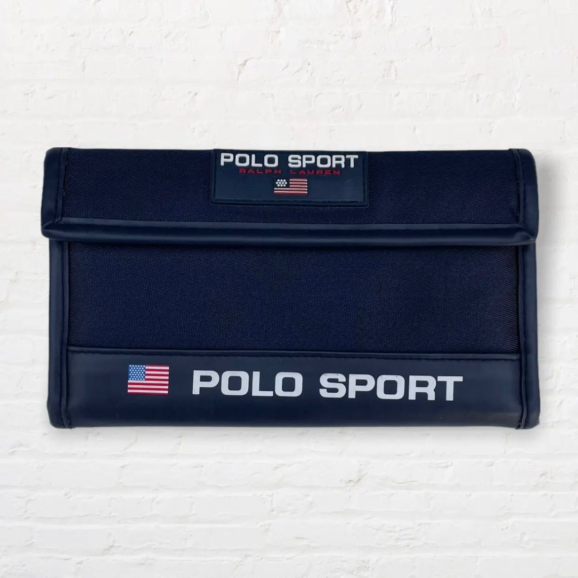 90s POLO SPORT ポロスポーツ 財布 ネイビー - JOIN - メルカリ